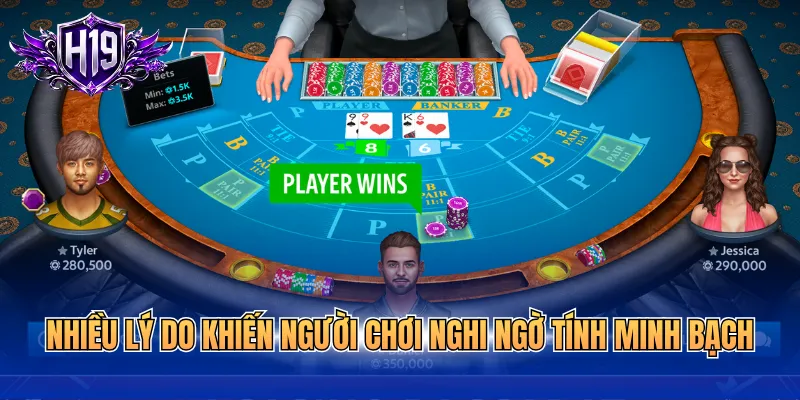 Nhiều lý do khiến người chơi nghi ngờ tính minh bạch
